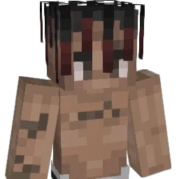 YoungThugsDreads Minecraft avatar bust