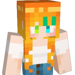 Youzipuding Minecraft avatar bust