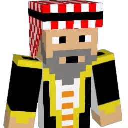 Yuggz Minecraft avatar bust