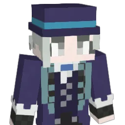 YukiMatsuba Minecraft avatar bust