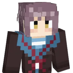 Yuki_Nagato_VR Minecraft avatar bust