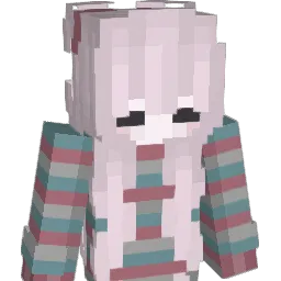 Yukikiu Minecraft avatar bust