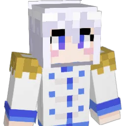 Yunasichi Minecraft avatar bust