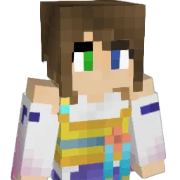 Yuniish Minecraft avatar bust