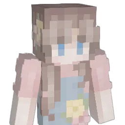 Yunyunie Minecraft avatar bust