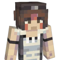 Yusako Minecraft avatar bust
