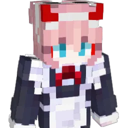 Yuuki_Yoshino Minecraft avatar bust