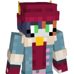 Yuukuulele Minecraft avatar bust