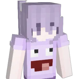 YuumiLazy Minecraft avatar bust