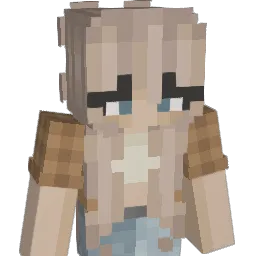 Yuzurli Minecraft avatar bust