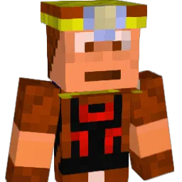 YwYw Minecraft avatar bust