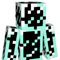 ZDLI1714 Minecraft avatar bust