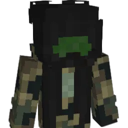 ZELENSKIIY Minecraft avatar bust