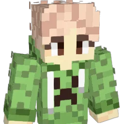ZL15926 Minecraft avatar bust