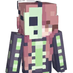 ZZOMBZ Minecraft avatar bust