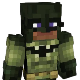 ZaGreenbirdz Minecraft avatar bust