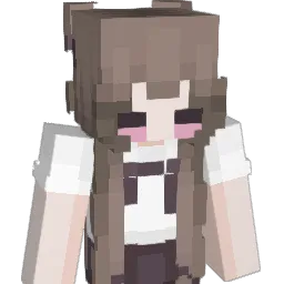 Zairaaaa Minecraft avatar bust