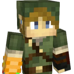 Zanarknd Minecraft avatar bust