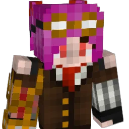 Zanderbell Minecraft avatar bust