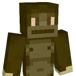 ZeGorilla Minecraft avatar bust