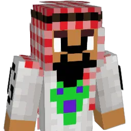 ZeZebbeRoyal Minecraft avatar bust