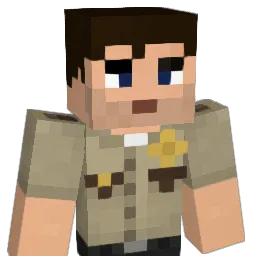 Ze_Sheriff Minecraft avatar bust