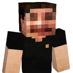 Zearkey Minecraft avatar bust