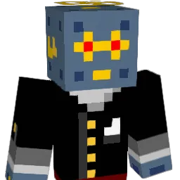 ZedPower Minecraft avatar bust