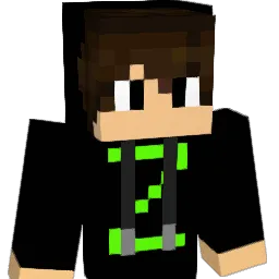 ZedaZombies Minecraft avatar bust