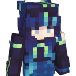 Zehina Minecraft avatar bust