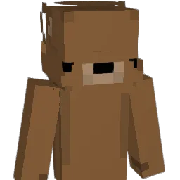 Zellaaaa Minecraft avatar bust