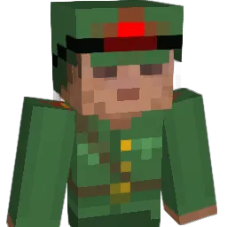 Zergminer Minecraft avatar bust