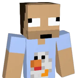 ZeroP0wner Minecraft avatar bust