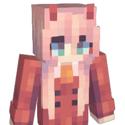 Zero_Two2 Minecraft avatar bust