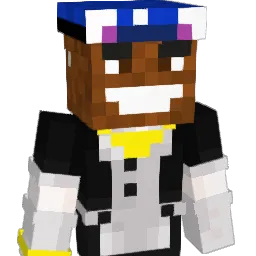 Zhadowzz Minecraft avatar bust