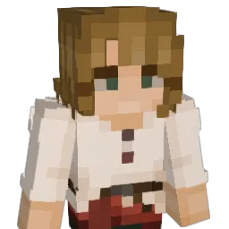 Zinnya Minecraft avatar bust