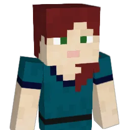 Zivina Minecraft avatar bust
