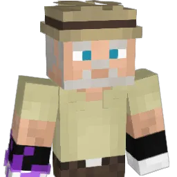 Zoblack Minecraft avatar bust