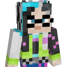 ZoeRyanX Minecraft avatar bust