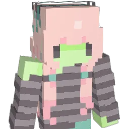 Zoecats Minecraft avatar bust