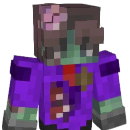 Zomb0o Minecraft avatar bust