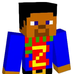 ZombMani Minecraft avatar bust