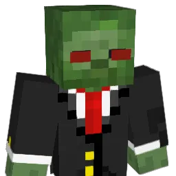 Zombaze Minecraft avatar bust