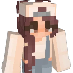 Zombella Minecraft avatar bust