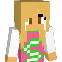 ZombieGrl2013 Minecraft avatar bust