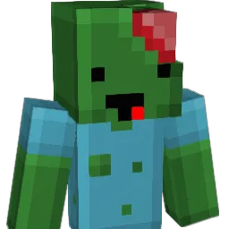 ZombitHD Minecraft avatar bust
