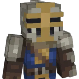 Zomelock Minecraft avatar bust