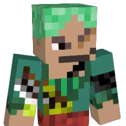 ZoroTheSwordsman Minecraft avatar bust