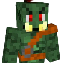 Zorvax Minecraft avatar bust