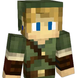 Zryru Minecraft avatar bust